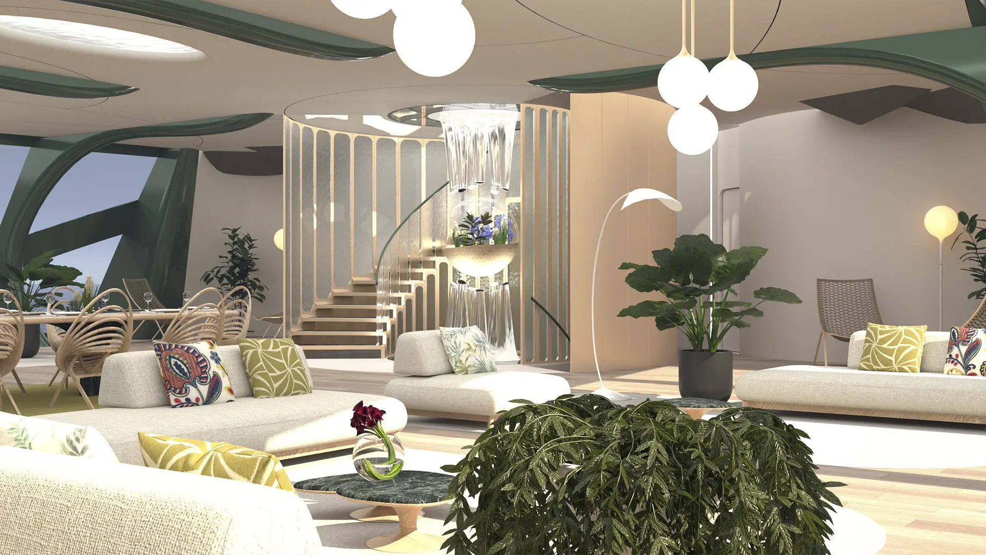 10 allstars DROP aft staircase