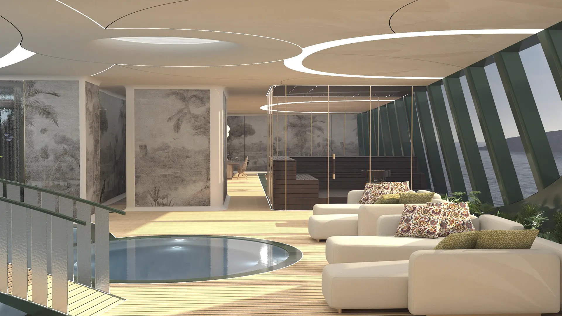 14 allstars DROP Beach Club Sauna