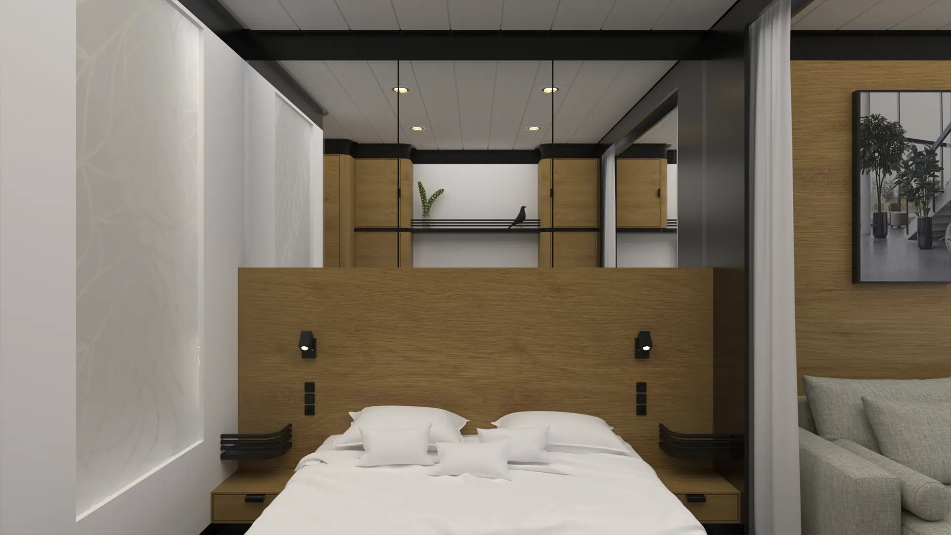 15 allstars Helias Entry Suite Bedroom