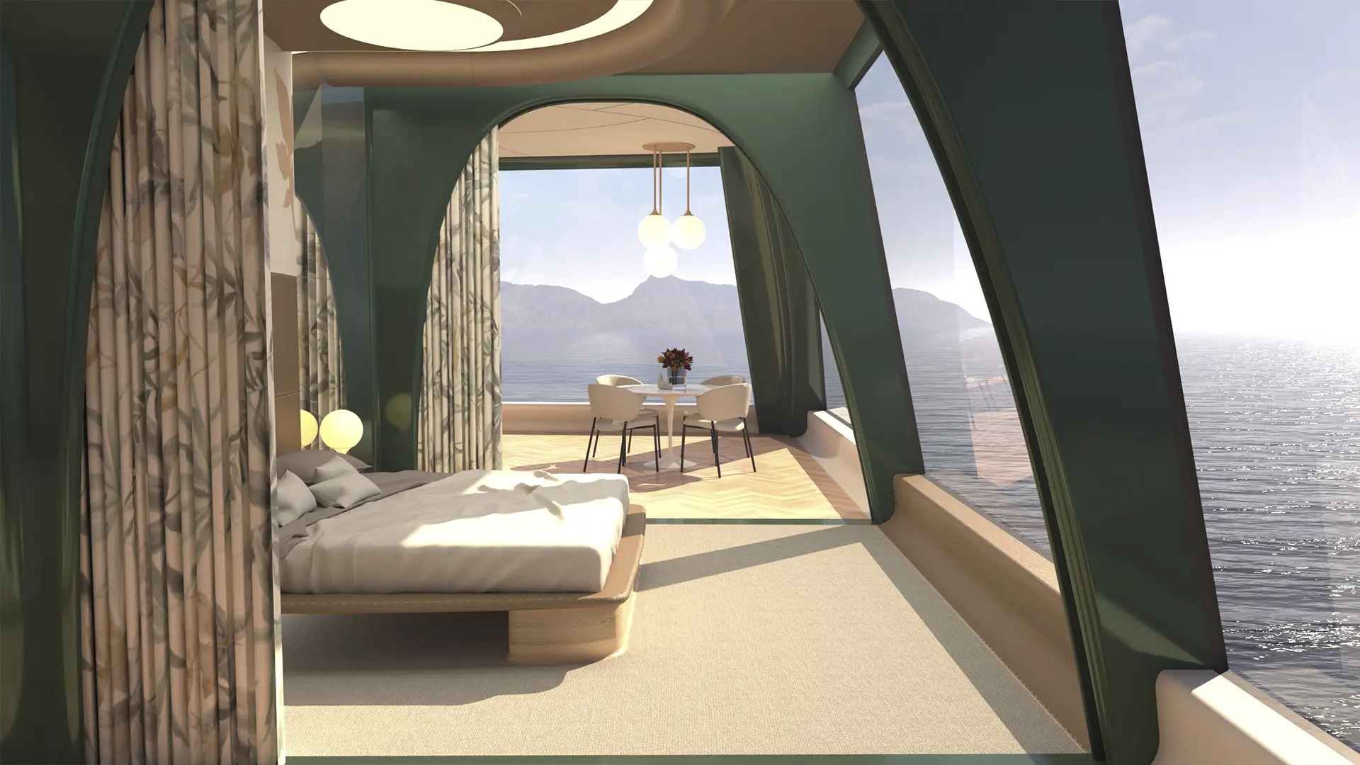 7 allstars DROP VIP Cabin view