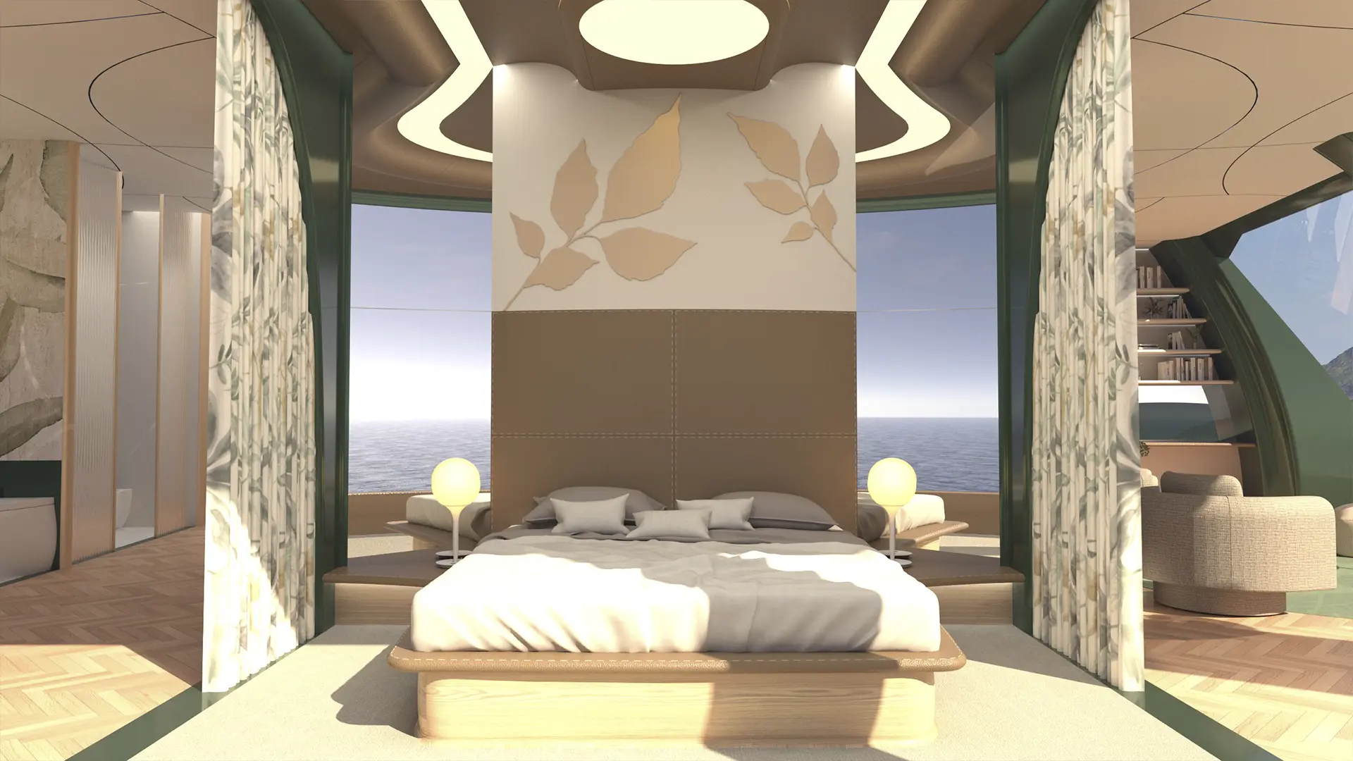 8 allstars DROP VIP Cabin bedroom